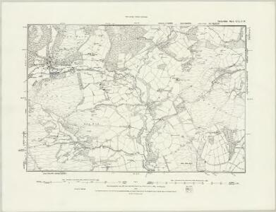 Radnorshire XVI.SE - OS Six-Inch Map