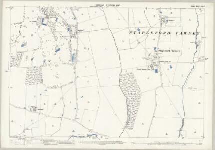 Essex (1st Ed/Rev 1862-96) LVIII.7 (includes: Stapleford Tawney; Theydon Mount) - 25 Inch Map