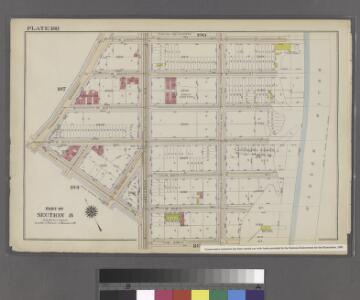 Plate 188: Bounded by W. 214th Street, Columbus Avenue(Harlem River), W. 208th Street, Amsterdam Avenue, Ishan Street and Broadway.