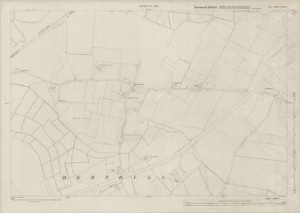Kent XXXIV.8 (includes: Hernhill) - 25 Inch Map