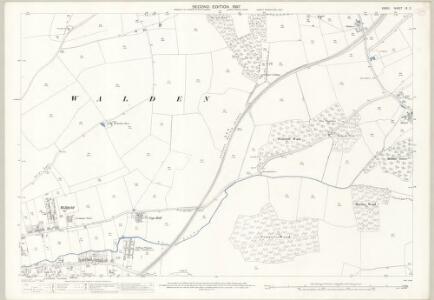 Essex (1st Ed/Rev 1862-96) IX.2 (includes: Saffron Walden) - 25 Inch Map