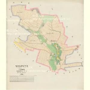 Westetz - c8527-1-001 - Kaiserpflichtexemplar der Landkarten des stabilen Katasters