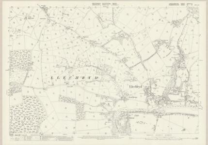 Cardiganshire XXXVIII.10 (includes: Cilgerran; Llangoedmor; Maenordeifi) - 25 Inch Map
