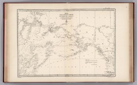 Facsimile:  Russian Chart of the Frozen Ocean and the Eastern Ocean.