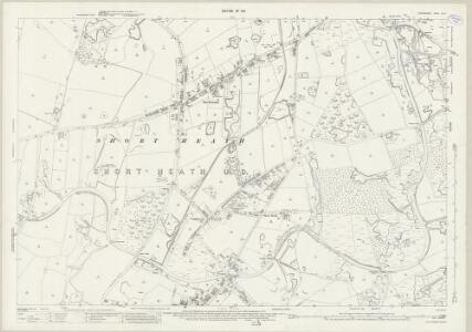 Staffordshire LXIII.1 (includes: Short Heath; Walsall; Wednesfield) - 25 Inch Map
