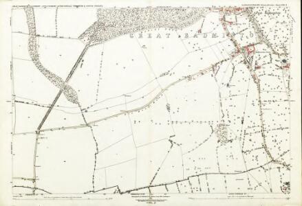 Gloucestershire LXX.9 (includes: Acton Turville; Great Badminton; Horton; Little Sodbury; Sodbury; Tormarton) - 25 Inch Map