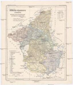 Borsod vármégye térképe