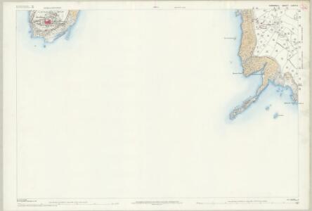 Cornwall LXXIV.8 (includes: Perranuthnoe; St Michaels Mount) - 25 Inch Map