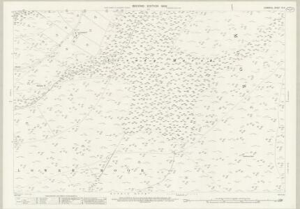 Cornwall XV.9 (includes: Advent; Altarnun; Davidstow; St Breward; St Clether) - 25 Inch Map