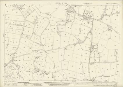 Sussex LII.2 (includes: Henfield; Woodmancote) - 25 Inch Map