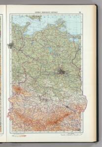 85.  German Democratic Republic (East Germany).  The World Atlas.