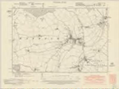 Bedfordshire VI.SE - OS Six-Inch Map