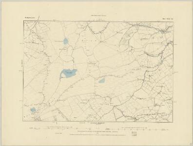 Montgomeryshire XXI.SW - OS Six-Inch Map