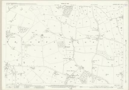 Lancashire LXXXV.5 (includes: Parbold; Wrightington) - 25 Inch Map