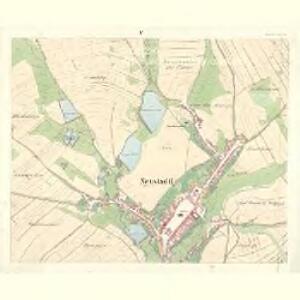 Neustadtl (Noweměsto) - m2053-1-005 - Kaiserpflichtexemplar der Landkarten des stabilen Katasters