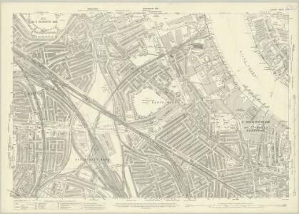 London (1915- Numbered sheets) IX.4 (includes: Bermondsey; Borough Of Greenwich; Deptford St Paul) - 25 Inch Map