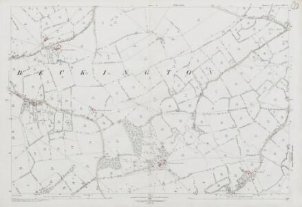 Somerset XXX.8 (includes: Beckington; Berkley; Dilton Marsh) - 25 Inch Map