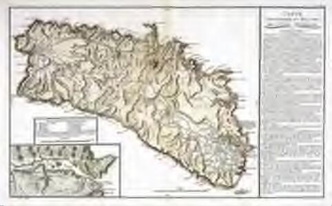 Carte topographique et militaire de l'isle de Minorque