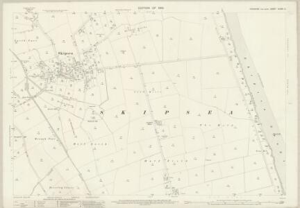 Yorkshire CLXXX.2 (includes: Bewholme; Skipsea; Ulrome) - 25 Inch Map