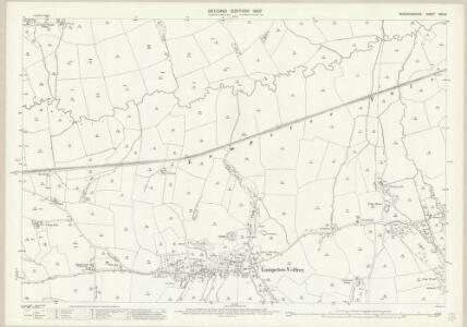 Pembrokeshire XXIX.8 (includes: Llanbedr Felffre; Velfrey) - 25 Inch Map