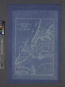 Chief Engineer's Office. Board of Estimate and Apportionment. Index Map. Showing Location of the Sectional Plans of the City of New York.