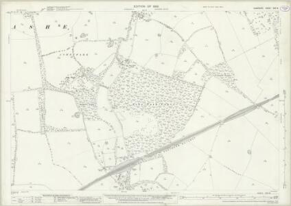 Hampshire and Isle of Wight XVII.16 (includes: Deane; Overton; Steventon) - 25 Inch Map