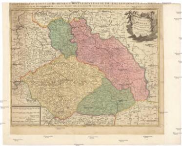 Le Royaume de Boheme, duché de Silesie, les marquisat de Moravie et de Lusace
