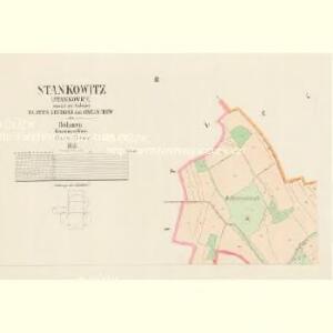 Stankowitz (Stankowice) - c7231-1-003 - Kaiserpflichtexemplar der Landkarten des stabilen Katasters
