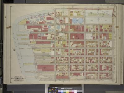 Brooklyn, Vol. 3, Double Page Plate No. 9; Part of    Wards 14 & 17, Sections 8 & 9; [Map bounded by North Fourteenth St., Driggs      Ave., North Fifth St., Including East River, Bushwick Greek]