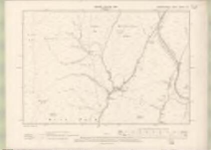 Roxburghshire Sheet XXXVIII.SE - OS 6 Inch map
