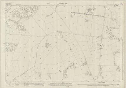 Staffordshire XLVII.1 (includes: Barton Under Needwood; Dunstall; Tatenhill; Yoxall) - 25 Inch Map