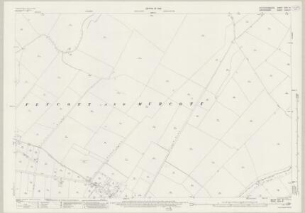 Buckinghamshire XXVI.6 (includes: Fencott and Murcott) - 25 Inch Map