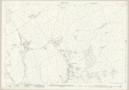Derbyshire XLIV.16 (includes: Allestree; Duffield; Kedleston; Quarndon; Weston Underwood; Windley) - 25 Inch Map