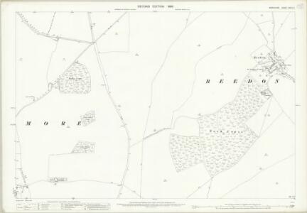Berkshire XXVII.5 (includes: Beedon; Peasemore) - 25 Inch Map
