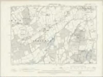Surrey XLII.NE - OS Six-Inch Map
