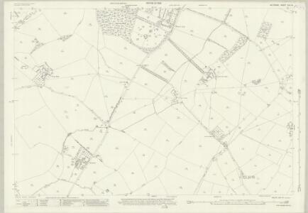 Wiltshire XXI.14 (includes: Bremhill; Calne Without; Cherhill; Compton Bassett; Hilmarton) - 25 Inch Map