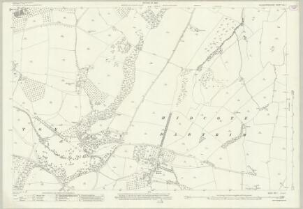 Gloucestershire VIII.1 (includes: Admington; Ebrington; Mickleton; Quinton) - 25 Inch Map