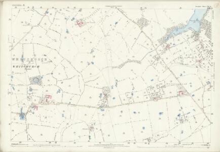 Shropshire VIII.15 (includes: Ightfield; Moreton Say) - 25 Inch Map