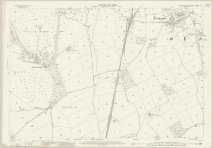 Yorkshire CII.11 (includes: Hutton Conyers; Melmerby; Norton Conyers; Nunwick Cum Howgrave; Wath) - 25 Inch Map