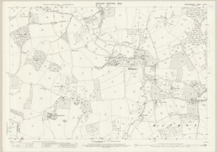 Herefordshire XXIX.13 (includes: Bosbury; Cradley; Mathon) - 25 Inch Map
