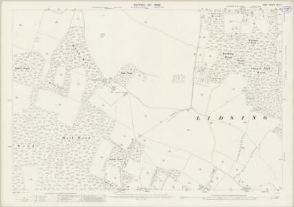 Kent XXXI.4 (includes: Chatham; Gillingham) - 25 Inch Map