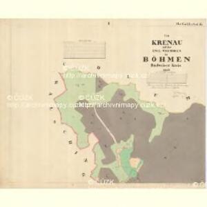 Weichseln - c8980-1-001 - Kaiserpflichtexemplar der Landkarten des stabilen Katasters