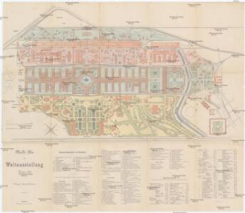 Offizieller Plan der Weltausstellung Wien 1873