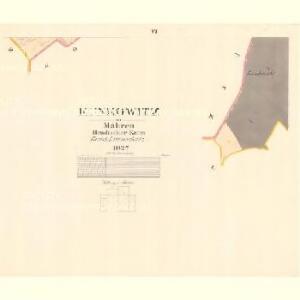Kunkowitz - m1434-1-006 - Kaiserpflichtexemplar der Landkarten des stabilen Katasters