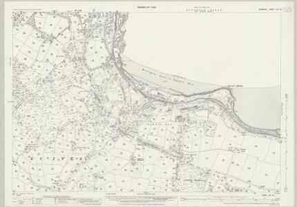Cornwall LXI.16 (includes: St Ives) - 25 Inch Map