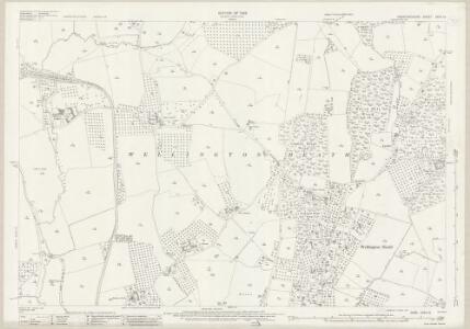 Herefordshire XXXV.12 (includes: Bosbury; Coddington; Colwall; Ledbury Rural; Wellington Heath) - 25 Inch Map