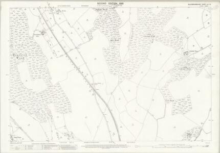 Buckinghamshire XLI.12 (includes: Bradenham; High Wycombe; West Wycombe Rural) - 25 Inch Map