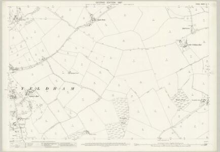 Essex (1st Ed/Rev 1862-96) XI.7 (includes: Castle Hedingham; Great Yeldham; Little Yeldham) - 25 Inch Map