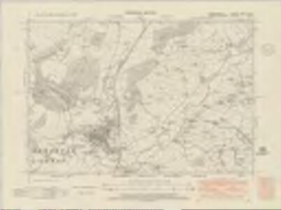 Cardiganshire XXXIV.SW - OS Six-Inch Map