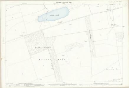 Northumberland (Old Series) LXXXIV.13 (includes: Haydon; Thorngrafton) - 25 Inch Map